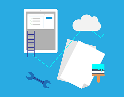 Website Design Illustration animation design flat graphicdesign illustration illustrator vector web website