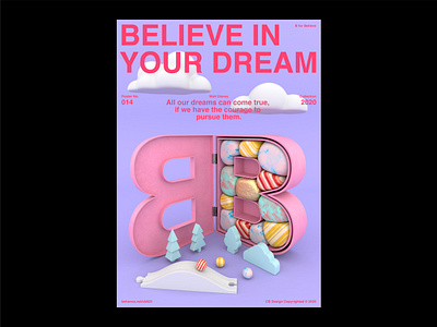 CB Design PC-014 3d 3d art 3dart abstract arnold arnoldrenderer c4d c4dart cinema4d composition dailyposter designeveryday dream graphicdesign layout poster postereveryday typography