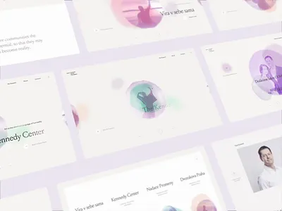 Komarek Foundation website - Overview animation awards clean drag experience homepage interaction interactive landing landing page minimal motion typography ui ux web website