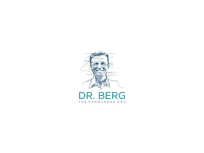 Dr Berg abstract celebrity illustration illustrations logo logo mark sketch