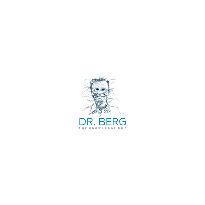 Dr Berg abstract celebrity illustration illustrations logo logo mark sketch