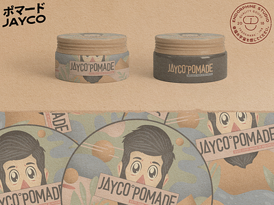 Jayco - Packaging Design branding design flat illustration logo minimal packaging packaging design pomade typography vintage badge vintage design vintage logo