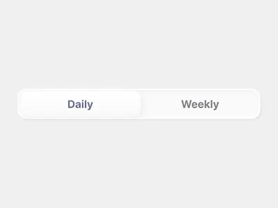Segmented Control interface ios neumorphism segmented control switch toggle ui view