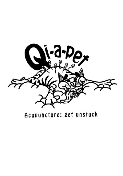 ACUPUNTURE: Get Unstuck acupuncture brand brand design cartoon cartoon character cartoon illustration cartooning design line art logo logodesign logotype photoshop