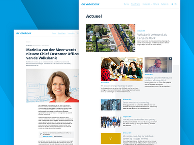 Telling you De Volksbank's story branding content content marketing content platform design jungleminds ui uidesign user experience user interface userinterface ux ux design uxdesign volksbank web web design webdesign website website design