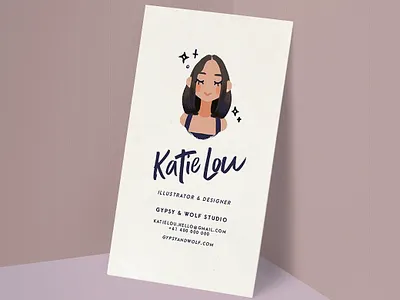 business cards branding business card design illustration illustrator illustrator design minimalistic portfoliowork selfpractice