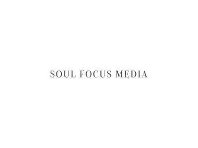 Soul Focus Media Logo Design branding design icon logo photographer portrait photographer san serif serif typography watermark wedding photographer