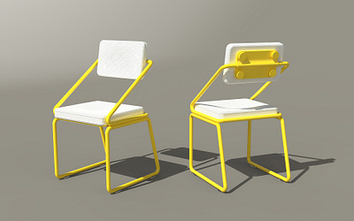 T1 Chair 3d branding design industrial design