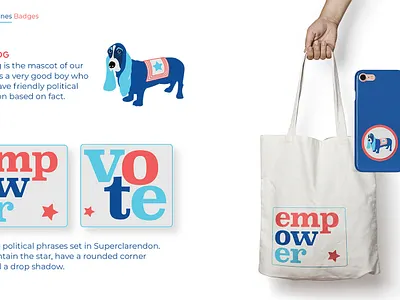 Political Learning App, kip, Branding