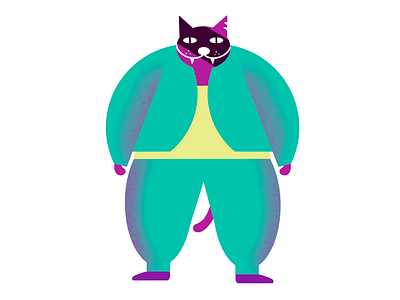 Minion | MAFIA THE CAT animal cat design graphic illustration procreate