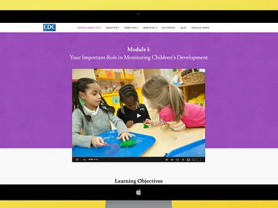 CDC Interactive Training creative director design ui ui design uidesign ux ux design web webdesign website