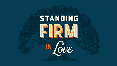 Sermon Series Concept church concept faith love series sermon stand standing title tree