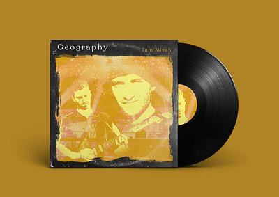 Album Cover Redesign of "Geography" by Tom Misch album art branding cover art cover artwork music album music art tom misch