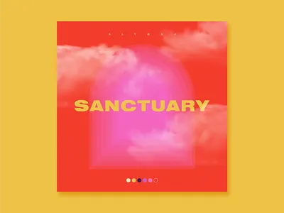 Sanctuary - Album Cover 10x17 10x18 10x19 album album art album artwork album cover album cover art album cover design album covers album design art direction design design art illustration type art typography