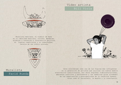 Portafolio bill viola design diagram dibujo editorial editorial art farid rueda fotografia illustration mural portafolio video arte