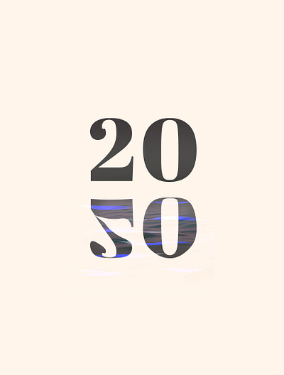 2020 2020 design gradient illustration minimal newyear reflect vector