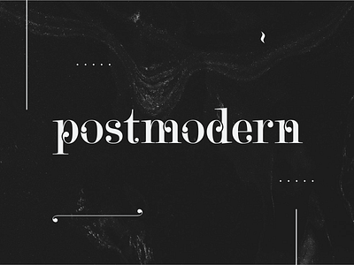 Postmodern Typeface black and white design elegant flourish font font design graphic design graphicdesign illustrator serif serif font type type design typedesign typeface typetool typography vector vector art visual design