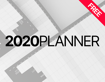 Minimal 2020 planner [EN/PL] 2020 2020 trend 2020calendar blackandwhite calendar calendar design calendars clean clean design helper minimal minimalism minimalist minimalistic office office design planner planners simple simple design