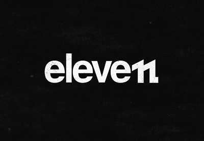 eleve11 - minimal logo 11 branding compact design eleve11 eleven logo logo design logotype minimal minimalist minimalistic modern simplistic vector