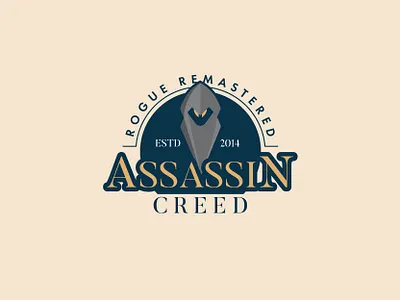 Repost Assassin Creed Logo Concept assassin assassins creed character creative design game illustration logo vector