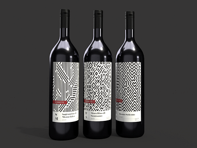 VIGNETO wine labels adobe dimension adobe illustrator brand design graphic design packaging packaging design product packaging wine bottles