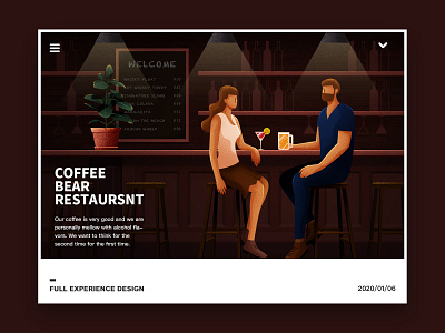 Have a good date design flat illustration web