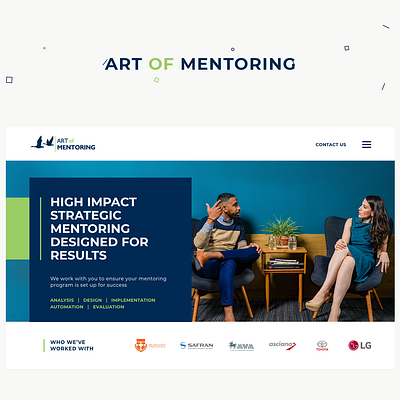 Web design proposal concept flat illustration mentoring typography ui web design website