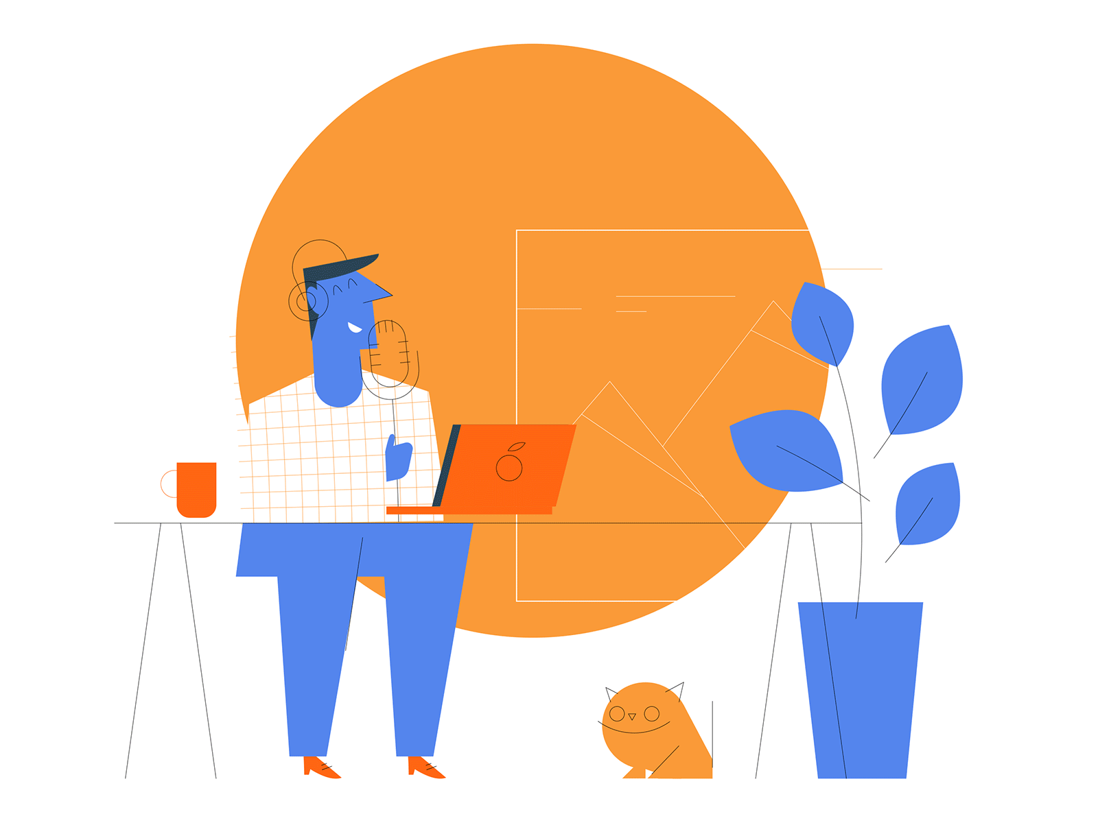 Mediaradar- animation animation design illustration illustrator motion motion design motiongraphics tonik ui vector