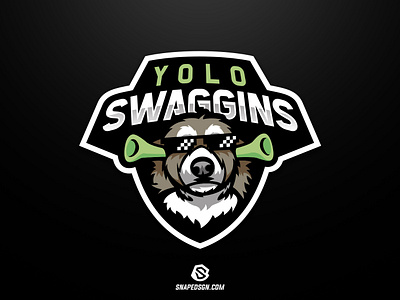 Yolo Swaggins branding design esport gaming identity logo logotype mascot sport sports