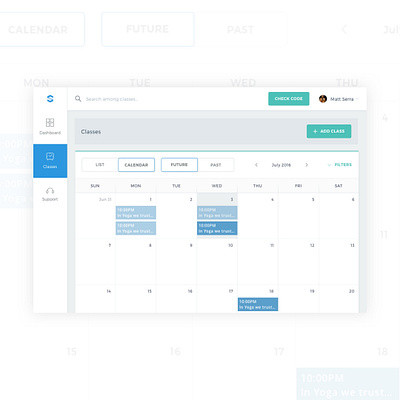 Calendar UI | Blacktag ui uiux ux web website