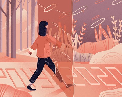 2019 - 2020 design illustration