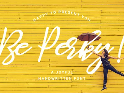 Be Perky - Free Handwritten Font design font free font free fonts freebie freebies typeface typefaces typogaphy typography