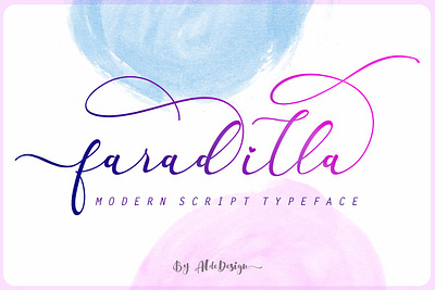 Faradilla - Free Beautiful Script Font font font family free font free fonts freebie freebies typeface typefaces typogaphy typography