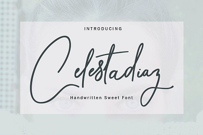 Celesta Diaz - Free Script Font font font family free font free fonts freebie freebies typeface typefaces typogaphy typography