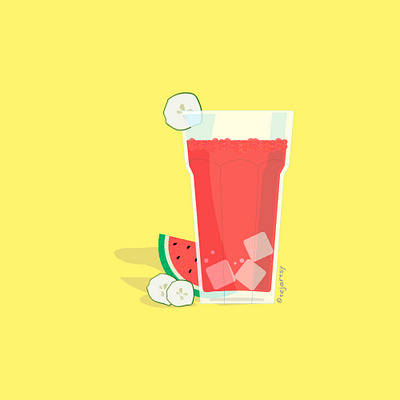 Summer Drink graphic design illustration vector