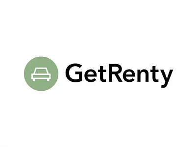 GetRenty - Logo Animation animation branding car car rental car sharing car sharing logo motion vehicle