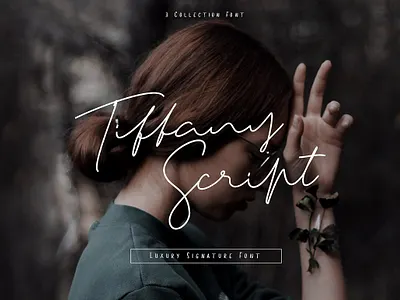 Tiffany - Free Handwritten Font font font design font family fonts free font free fonts freebie freebies typeface typography