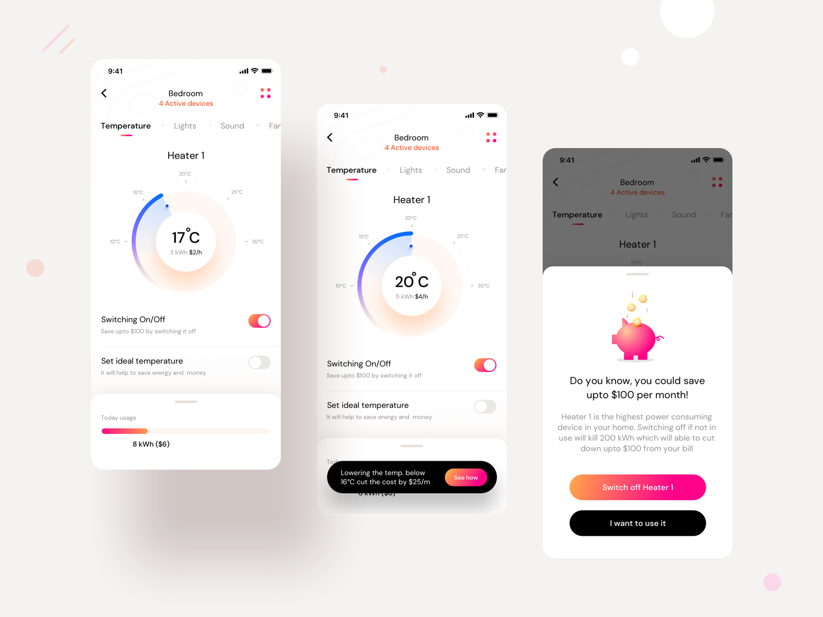 Example of Household Energy Monitor : Prototype 1 (Design Assignment)