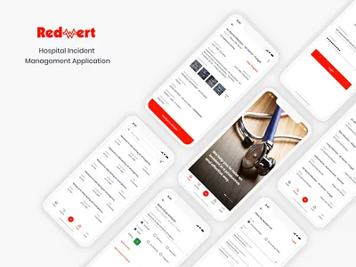 Incident Management Application casestudy hospital management incident management ios design medical app uidesign uiux uxdesign