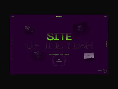 Awwwards Annual Awards 2019 animation awwwards color interactive typography website website design