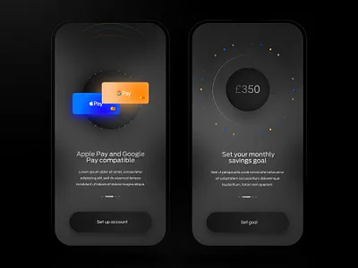 Sign up I Banking I 001 app clean dailyui design home illustration mobile nav signup ui vector