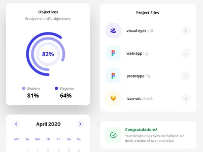 Validate Client Objectives - The Objectives design minimal ui ui design uiux user interface ux design ux ui uxdesign