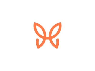 Butterfly mark animal brand design branding butterfly logo icon identity linework logo mark minimal symbol