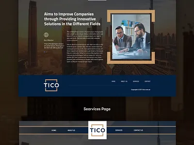 Complete non scrollic website design for business consultant app design business consulting design dubai graphic design hire typography ui ux webdesign website