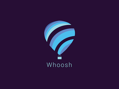 "Woosh" Parashoot Logo Design 30daylogochallenge branding creative dailylogochallangeday 1 dailylogochallenge design flat logo logodesign logodesignchallenge logodesigner logodesigners logodesigns logomaker mascotlogo minimal parashoot parashot woosh