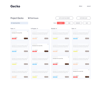 Gecko UI gecko minimal siriuslabs web design work in progress