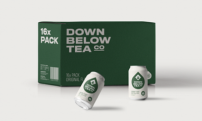 Down Below Tea - Box Packaging 02 brand identity branding cannabis cannabis branding cannabis logo cannabis packaging cbd cbd logo hemp hemp logo logo logo design logos logotype