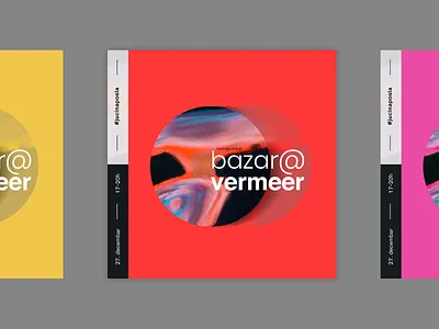 [Jucina Posla] Event cover - colorful series advertising branding cover cover art design event instagram post red socialmedia