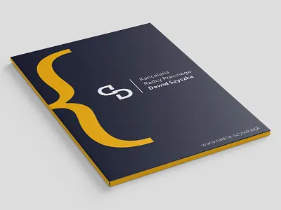 Folder design // Legal Counsel branding business design folder folder design folders minimal print printing project