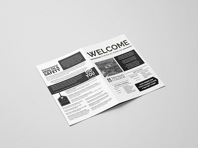 Messiah College HR Employee Newsletter design typography